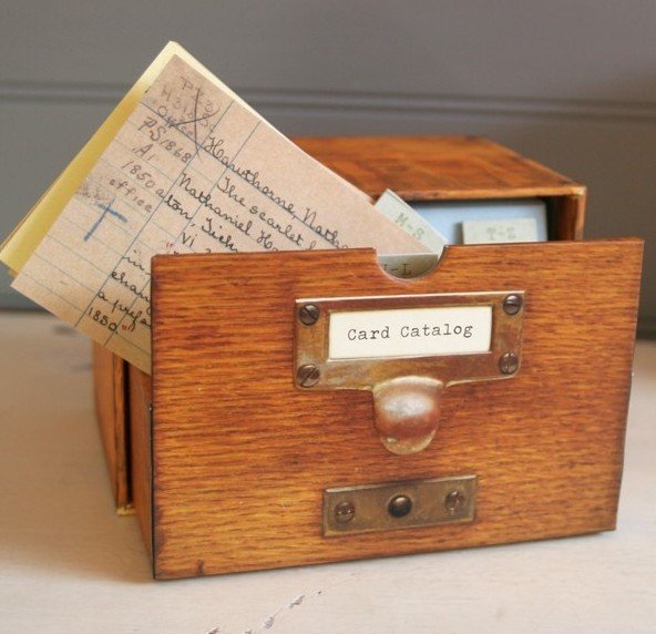 Old Card Catalog